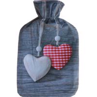 Modom Termofľaša s fleecovým obalom Winter hearts, 2 l