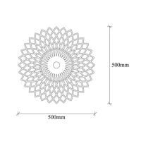 Nástenné svetlo Fellini MR-988 Ø 50 cm medená