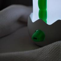 Nočné LED lampičky na batérie Diggy Dino USB, RGBW