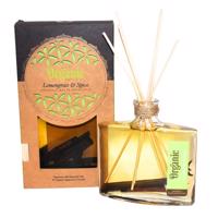 Organický difuzér Lemongrass & Spice 150 ml s tyčinkami