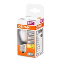 OSRAM Classic P LED žiarovka E27 4W 2.700K matná