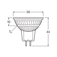 OSRAM LED reflektor GU5.3 sada 3, 6,5 W, 12 V, 2 700 K, 36°