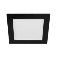 Panlux Downlight CCT Square black, 24 W, IP44