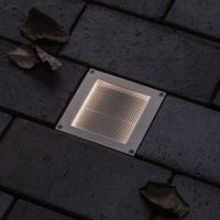 Paulmann Brick zapustené podlahové LED, 10x10 cm