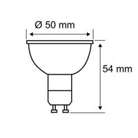 Paulmann Go Green GU10 3,5W LED lampa na rastliny