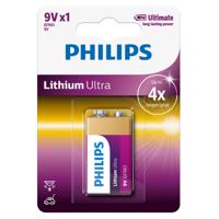 Philips Batéria 9 V Lithium Ultra