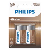 Philips Batéria C Entry Alkaline, 2 ks