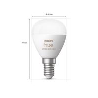 Philips Hue White&Color Ambiance E14 5,1W sada 2ks