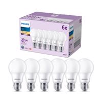 Philips LED E27 4,9W 470lm 2 700 K matná 6 ks