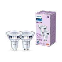 Philips LED GU10 4,6W 390lm 840 číra 36° 2 ks