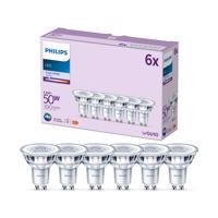 Philips LED GU10 4,6W 390lm 840 číra 36° 6 ks