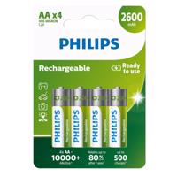 Philips Nabíjacia batéria AA 1,2 V, 4 ks