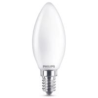 Philips sviečková LED E14 B35 4,3 W 827 opál