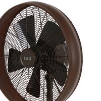 Podstavný ventilátor Beacon Breeze bronzovej farby, okrúhla základňa, tichý