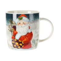 Porcelánový hrnček Xmas Santa, 370 ml