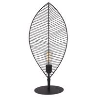 PR Home Elm stolová lampa v tvare listu výška 58cm