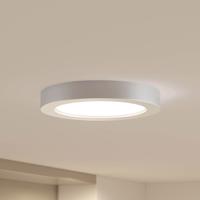 Prios Edwina LED stropné svetlo strieborné 24,5cm 3ks