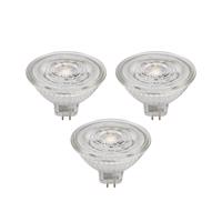 Prios LED reflektor GU5.3 4,3W 345lm 36° číry 827 sada 3 ks