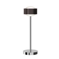 Puk! 120 Eye Table LED, šošovky matné, hnedá/chróm