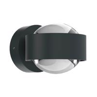 Puk Mini Wall LED 2x8W šošovky číre, antracitovo matné