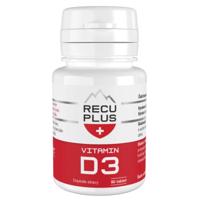 RECUPLUS Vitamín D3, 90 tabliet