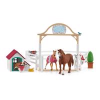 Schleich 42458 Hosťujúce kone, Hannah s fenkou Ruby, 40 x 30 x 20 cm