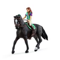 Schleich 42516 Hnědovláska Lisa a kůň Storm