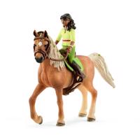 Schleich 42517 Černovláska Sarah a kůň Mystery