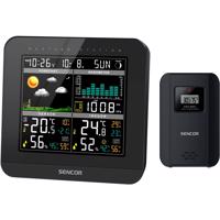 Sencor SWS 5800 meteostanica, čierna