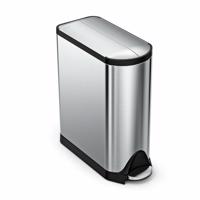 Simplehuman Pedálový odpadkový kôš 45 l, nerez