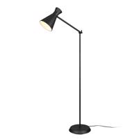 Stojacia lampa Enzo, výška 150 cm, čierna