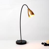 Stolná lampa Alice, tienidlo zlaté