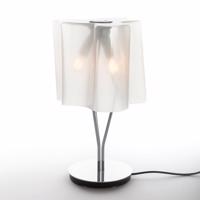 Stolná lampa Artemide Logico 44 cm lesk/chróm