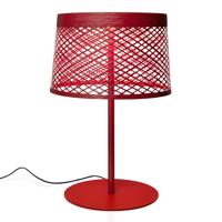 Stolná LED lampa Foscarini Twiggy Grid XL, karmínovo červená