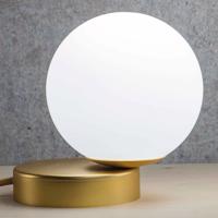 Stolová lampa Lumi round gold satinised