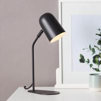 Stolová lampa Tong, čierna, výška 38 cm, kov