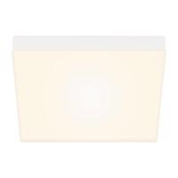 Stropné LED svetlo Flame 3 000K 28,7x28,7cm, biela