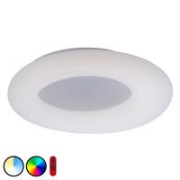 Stropné LED svetlo LOLAsmart Donut, Ø 60 cm