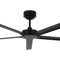 Stropný ventilátor Beacon Monza black DC silent Ø 137 cm IP55