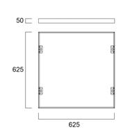 Sylvania montážna súprava Start panel Flat