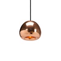 Tom Dixon Void Mini závesné LED svetlo Ø 15 cm meď