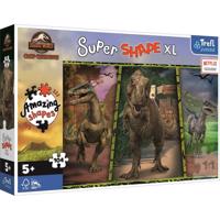 Trefl Puzzle 104 XL Super Shape Farebné dinosaury/Jurassic World 60x40cm v krabici 40x27x6cm