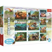 Trefl Puzzle Dinosaury, 10v1