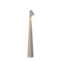 Vibia Africa LED stolová lampa výška 40 cm tmavá béžová