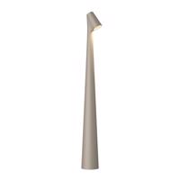 Vibia Africa LED stolová lampa výška 45 cm tmavá béžová