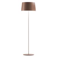 Vibia Warm 4906 dizajnérska stojaca lampa, hnedá