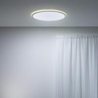 WiZ SuperSlim LED stropné svetlo CCT Ø55cm biele