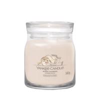 Yankee Candle vonná sviečka Signature v skle stredná Warm Cashmere, 368 g