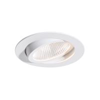 Zápustené bodové svetlo biele 9,5 cm vrátane LED 1300lm stmievateľné IP23 - Gaius