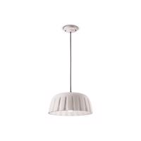 Závesná lampa Madame Gres keramická výška 18 cm, biela